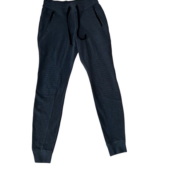 Alo Yoga gray Urban Moto Sweatpants joggers women's size XS - Picture 6 of 9